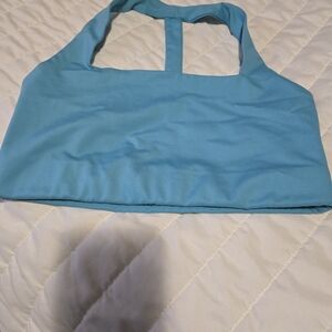 Blue Sports Bra